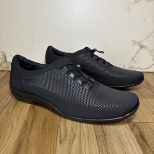 Walking Cradles Women's Navy Blue Slip On Comfort Shoes Sneakers Size 12W Wide